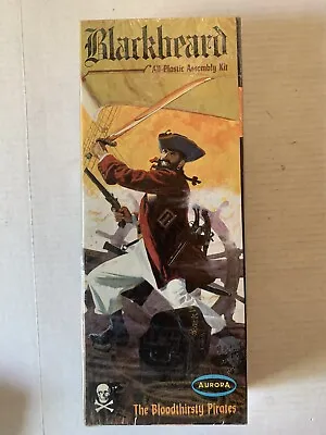 VINTAGE - Blackbeard Model Kit - Aurora 1965 - SEALED • $425