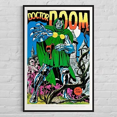 MARVEL 'Doctor Doom' 1970 Marvelmania Jack Kirby Poster 23 X35  • $54.70