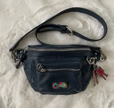 Desigual Women's Blue Colorama Reno Waist Pack Bag • $45