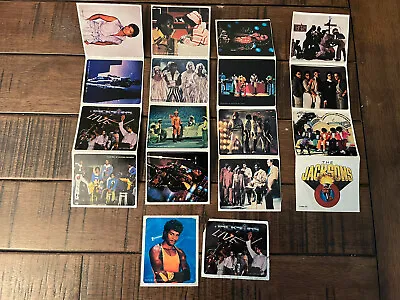 Vintage 1984 The Jackson's Michael Jackson Rare Kellogg's Stickers Lot Of 18 • $35