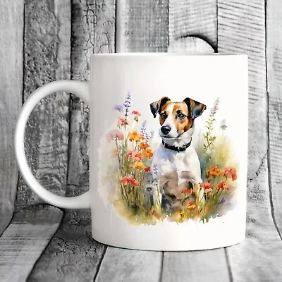 Pet Dog Mug Watercolour Jack Russell  Terrier - Ideal Gift • £7.50