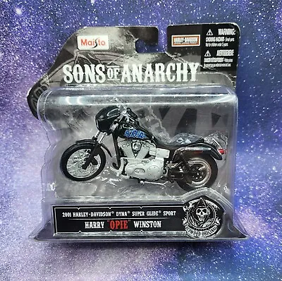 Maisto Sons Of Anarchy  Opie's  2001 Harley Davidson Dyna Super Glide Sport 1:18 • $24.84