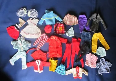 Lot | 1960s | Vintage | Barbie Little Sister | Skipper | Clone Outfits | Clothes • $35.91