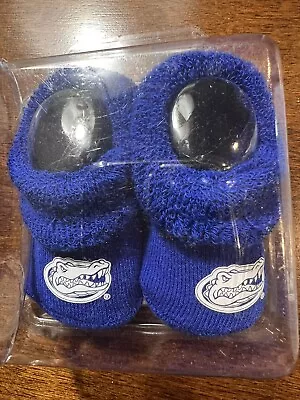 RARE! Florida Gators Baby Booties 3-6 Months IPG Team Sports & FAST FREE SHIP! • $15.99