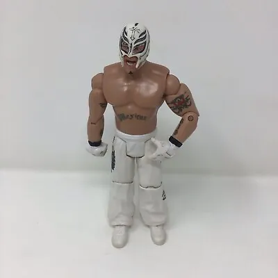 WWE Jakks 2003 White Pants Rey Mysterio Wrestling Figure   (SAVE IF YOU BUY 2) • $9.99