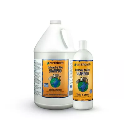 £17.40 • Buy Earthbath Oatmeal & Aloe Pet Shampoo Soothing Dry Skin Itch Relief