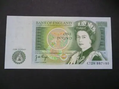 1978  J B Page One Pound Note In Uncirculated Condition Duggleby Ref: B340 • £8