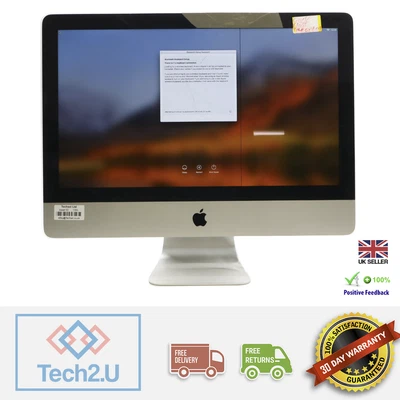£99.99 • Buy Apple IMac 21.5  A1418 2012 Intel Quad Core I5 2.9GHz 1TB HDD 16GB RAM - Faulty