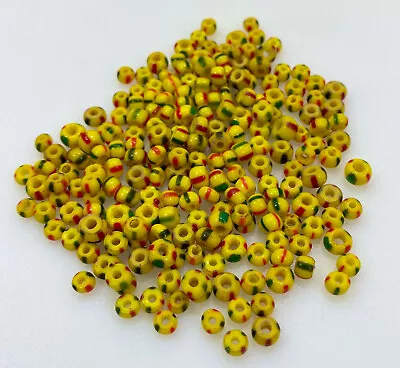 200+ Count Of Old African  Beads - Yellow Red And Green • $6.50