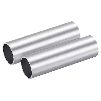 2pcs Aluminum Round Tube 30mm OD 27mm Inner Dia 100mm Length Pipe Tubing • $13.76