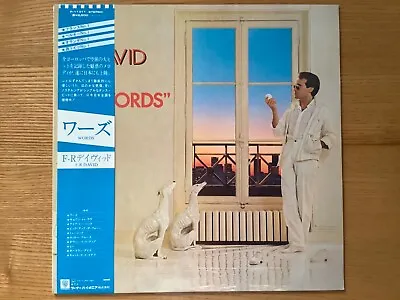 F.r. David Words Carrere P-11311 Obi Vinyl Lp Japan • $9.99