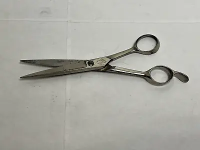 Vintage Wiss & Sons 7  Inch Barber / Hair Styling Scissors Newark New Jersey • $5.99