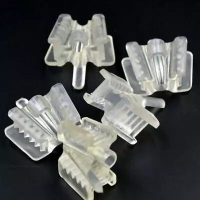 5pcs Dental Clear Silicone Mouth Prop Support Holding Saliva Ejector Suction Tip • $8.99