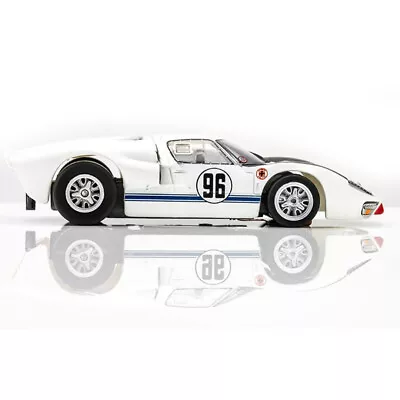 AFX 22057 Mega-G+ Ford GT40 Mark II #96 White/Black HO Scale Slot Car • $35.99