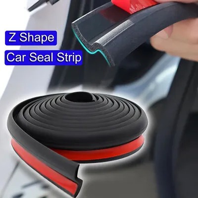  Z Type Car Door Seal Strip Edge Rubber Weatherstrip Sealing Rubber Strip Trim • $13.60