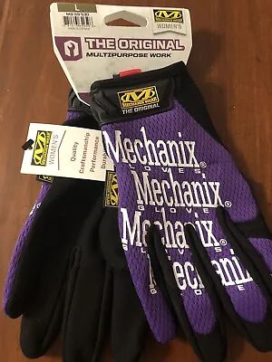 Mechanix Wear Original Women's Large Purple Work Gloves - MG-39-530 • $21.99