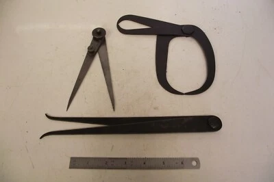£4.50 • Buy Job Lot Calipers - Lathes - Model Engineering Tools - Engineering Measurement