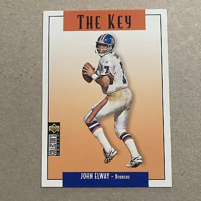 1995 John Elway Collector’s Choice Update #u67 Bronco Football Card  • $1.75