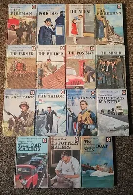 15 Vintage Ladybird ‘People At Work’ Books Series 606B John Berry Soldier L6 • £45