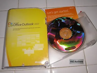 Microsoft MS Office Outlook 2007 Full Retail Box English Version =NEW= • $79.95