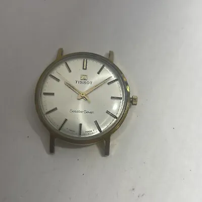 Vintage Mens Tissot Seastar Seven Running Keeps Time • $125