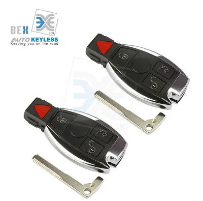 2Remote Key Fob Fit IYZDC07 IYZ3312 Mercedes-Benz C230/240/280/320/350 CL500/600 • $45.07