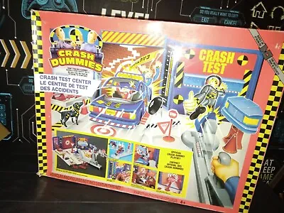 NEW Vintage Crash Dummies Crash Test Center Vintage 1991 Tyco MISB • £59