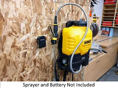 Wall Mount For DeWalt DXSP190681 4 Gal. Cordless Backpack Sprayer Made Is USA • $24.99