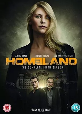 Homeland - Season 5 [DVD] [2015] - DVD  UIVG The Cheap Fast Free Post • £16.60