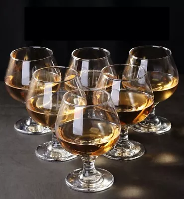 [6x] Euro Design Glass Brandy Cup Cognac Snifter Beer Stein Tea Cup Water 500ml • $69.95