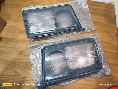 Mercedes W124 MB E250 E300 E320 E500 Early Model Euro Headlight Glass LENS Italy • $245