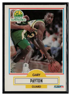 1990 Fleer Update #U-92 Gary Payton RC • $1.59
