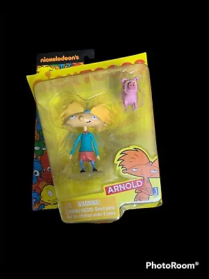 $25.99 • Buy Nickelodeon Nicktoons Hey Arnold Cartoon Collector Action Figure 2012 NEW