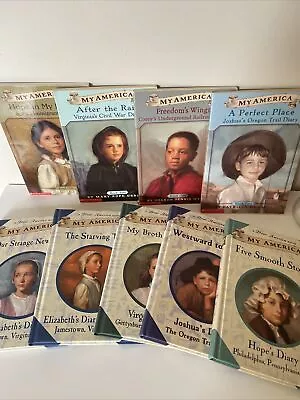 Lot Of 9 My America Series HB & PB Books Children's Historical Diaries • $36