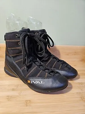 Rival RSX Boxing Shoe Black Size 7 VGUC • $30.99