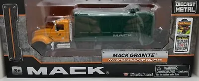  Mack Granite Garbage Truck Diecast Metal NEW Wonderlanes • $29.99