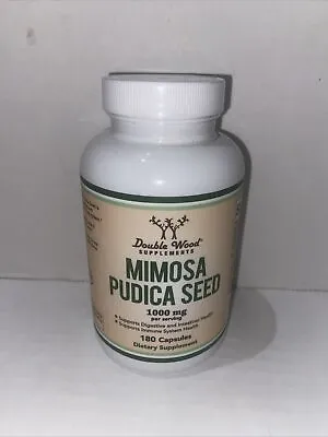 Double Wood Mimosa Pudica Seed 180 Capsules 3 Month Supply 1000mg/Serving 11/24 • $18.97