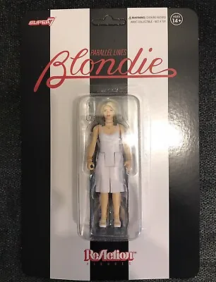 Blondie  Debbie Harry Parallel Lines ReAction Action Figure By Super 7 UNPUNCHED • $17