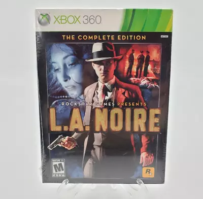 L.A. Noire - Complete Edition (Microsoft Xbox 360 2011) Rockstar NEW SEALED • $59.99