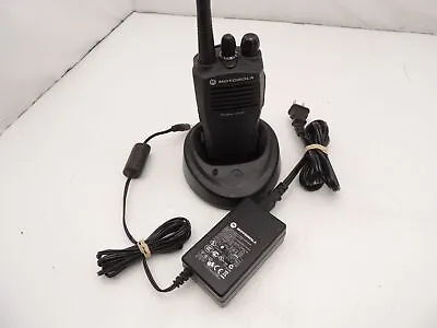 NEW Battery Motorola Radius CP200 16CH VHF 146-174MHz Radio W/ Charging Stand • $108