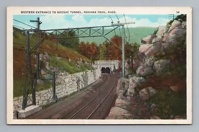 Hoosac Tunnel Mohawk Trail Massachusetts Vintage Postcard • $3.62
