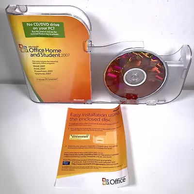 Microsoft Office Home And Student 2007 Disc And Product Key - Untested • £19.99