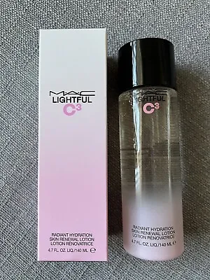 NIB MAC Cosmetics Lightful C3 Radiant Hydration Skin Renewal Lotion 4.7 Fl Oz • $24