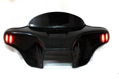 $404.10 • Buy Painted Batwing Fairing Windshield 4 Yamaha V Star Vstar 650 1100 Classic 5 