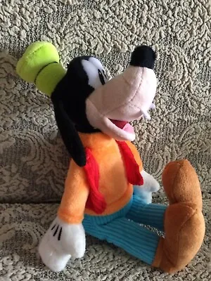 Disney Mickey Mouse Clubhouse Goofy 11  Tall Stuffed Animal Plush Doll Just Play • $3.99