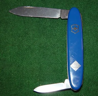 Victorinox Swiss Army Pocket Pal Blue With Metal Boy Scout Emblem Enlay • $55