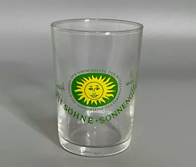 Schmitt Sohne Longuich Mosel Wine Beer Taste Tester Shot Glass W. Germany • $4.95