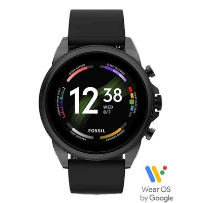 $459 • Buy Fossil Gen 6 Smartwatch Black Silicone (FTW4061)