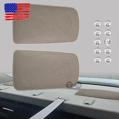 2X Tan Rear Speaker Grille Covers Fit For Toyota Camry 2002-2006 04007-521AA-B0 • $19.98