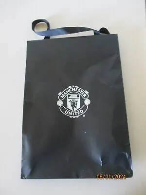 Small Manchester United Crested Paper Bag Size 29cm By 21 Cm • £3.99